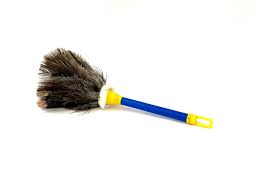 Espanador de pena 30cm cabo 22cm